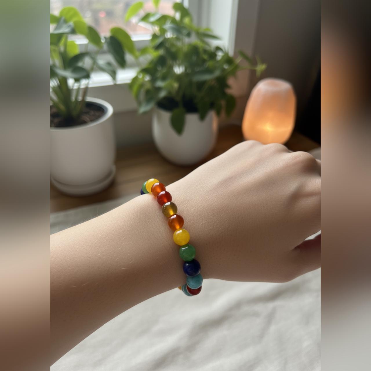 Evaarah - Energised🌈 Seven Chakra Bracelet – Align, Heal & Awaken